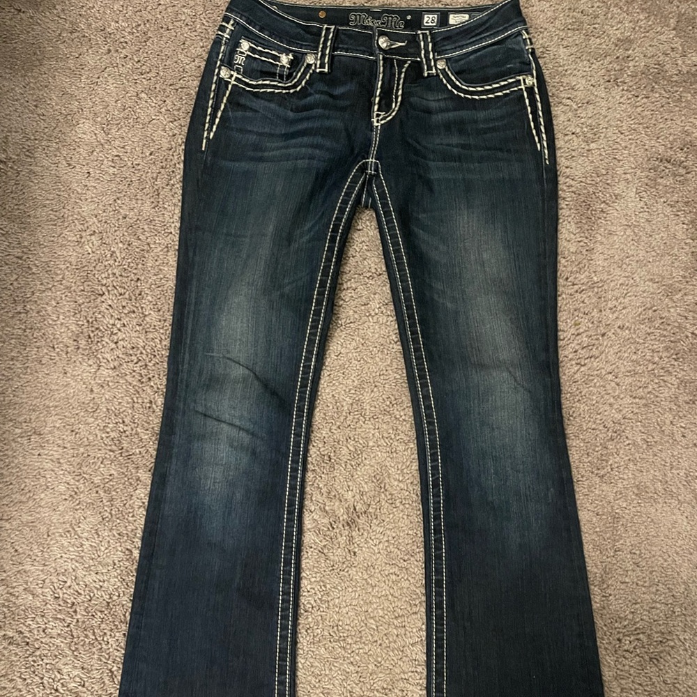 MISS ME bootcut jeans